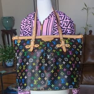 Louis Vuitton Black Multicolor Monogram Bag